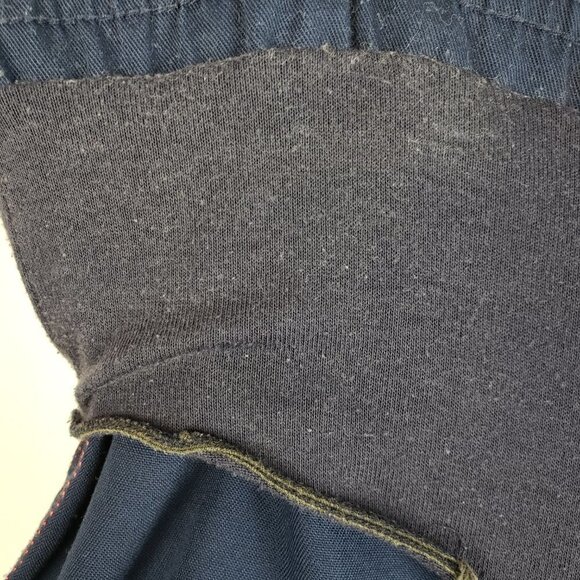 Adidas Vintage 1980s Running Shorts Made in USA Blue Red Trefoil Size XL - Picture 11 of 13